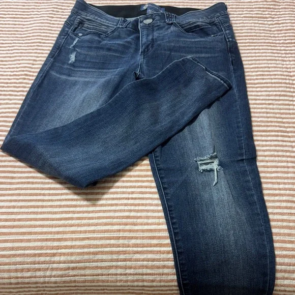 Democracy Dark Blue Skinny Jeans - Picture 2 of 5